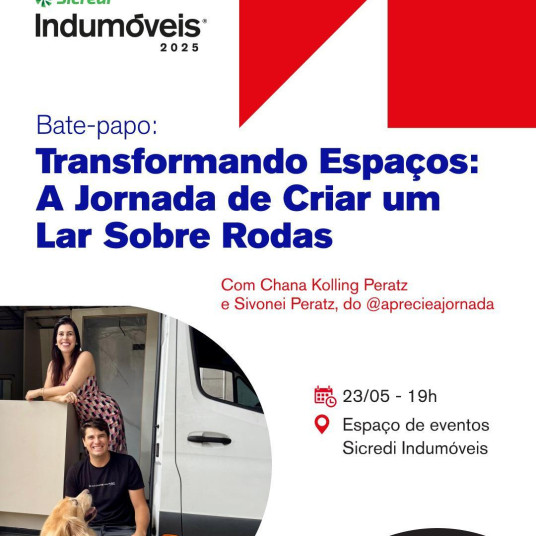 Bate-papo- Transformando Espaços: a jornada de criar um lar sobre roda